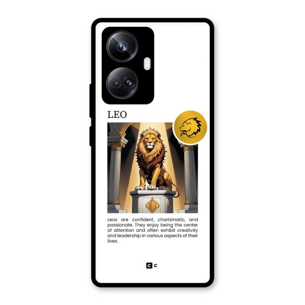 Leader Leo Glass Back Case for Realme 10 Pro Plus