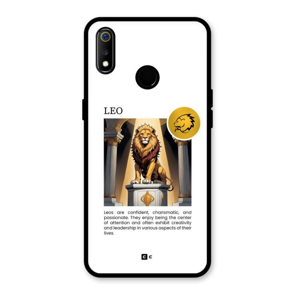 Leader Leo Glass Back Case for Realme 3i