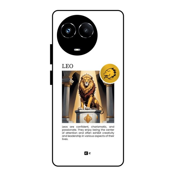 Leader Leo Glass Back Case for Realme Narzo 60X