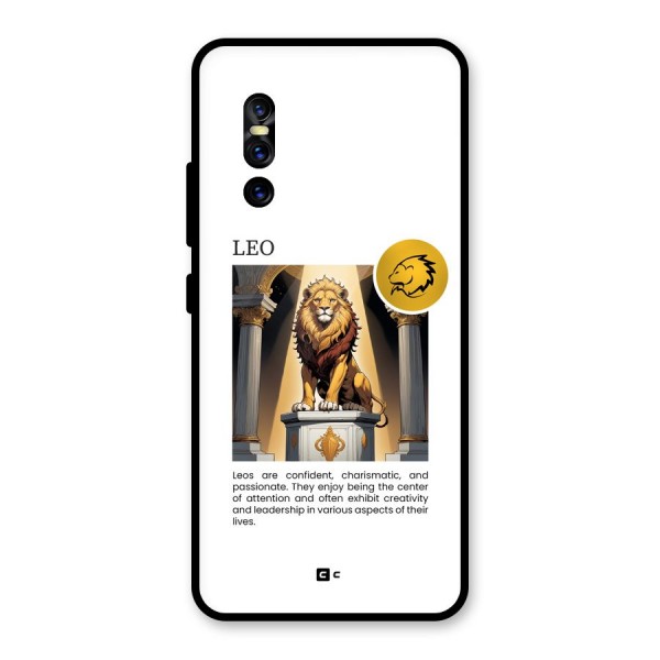 Leader Leo Glass Back Case for Vivo V15 Pro