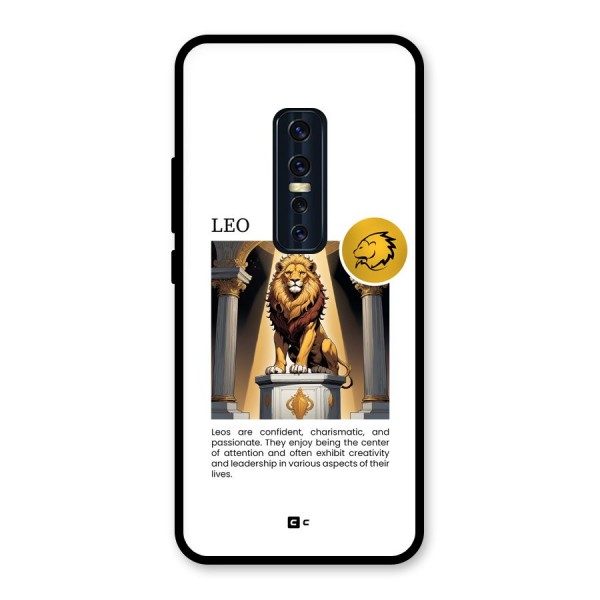 Leader Leo Glass Back Case for Vivo V17 Pro