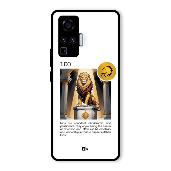 Leader Leo Glass Back Case for Vivo X50 Pro