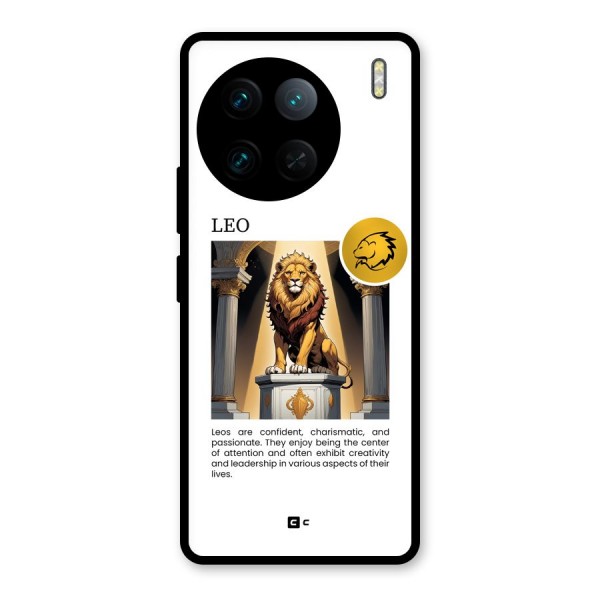 Leader Leo Glass Back Case for Vivo X90 Pro