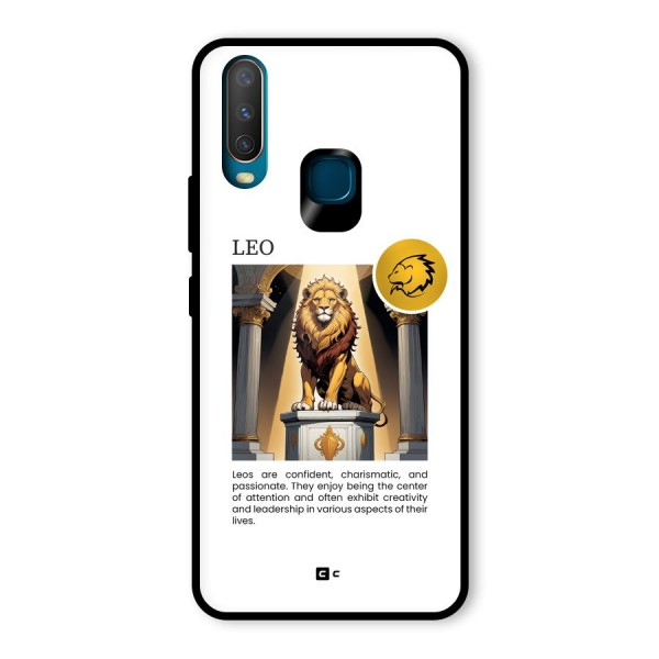 Leader Leo Glass Back Case for Vivo Y12