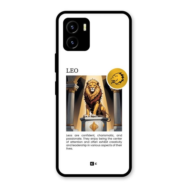 Leader Leo Glass Back Case for Vivo Y15s