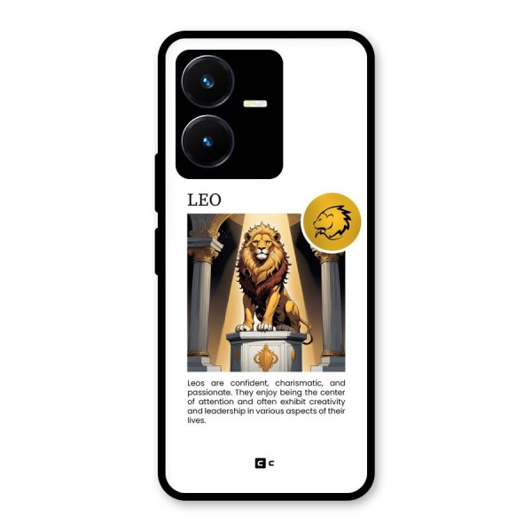 Leader Leo Glass Back Case for Vivo Y22