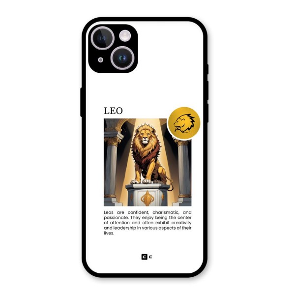 Leader Leo Glass Back Case for iPhone 14 Plus