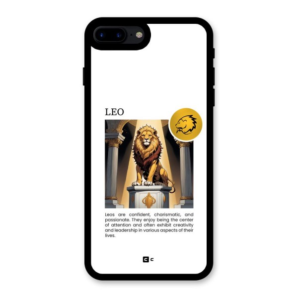 Leader Leo Glass Back Case for iPhone 7 Plus