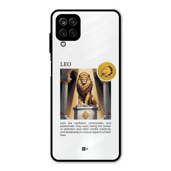 Leader Leo Metal Back Case for Galaxy A12