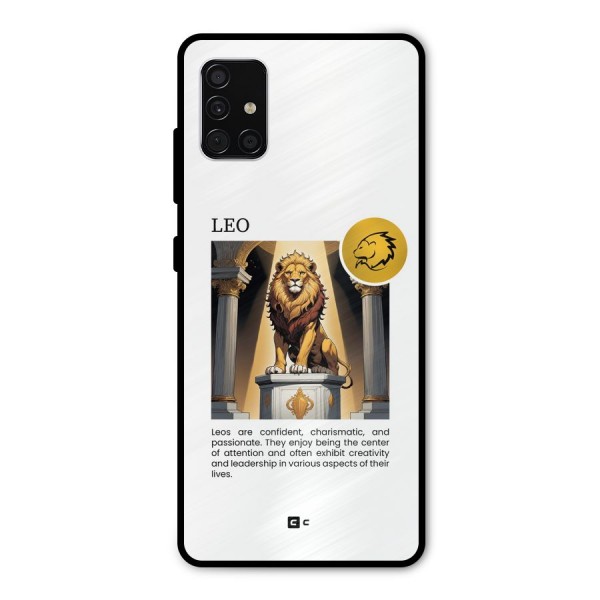 Leader Leo Metal Back Case for Galaxy A51