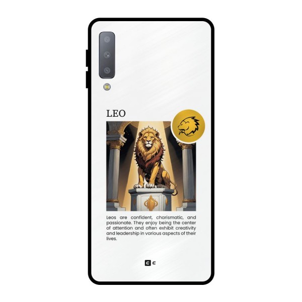 Leader Leo Metal Back Case for Galaxy A7 (2018)