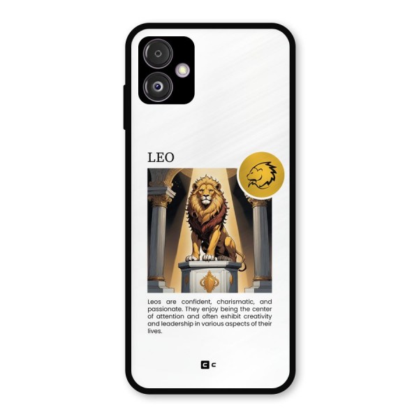 Leader Leo Metal Back Case for Galaxy F14