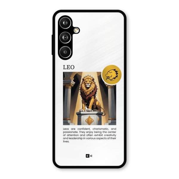 Leader Leo Metal Back Case for Galaxy F54