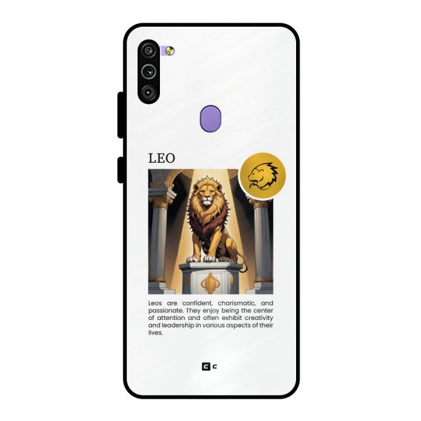 Leader Leo Metal Back Case for Galaxy M11