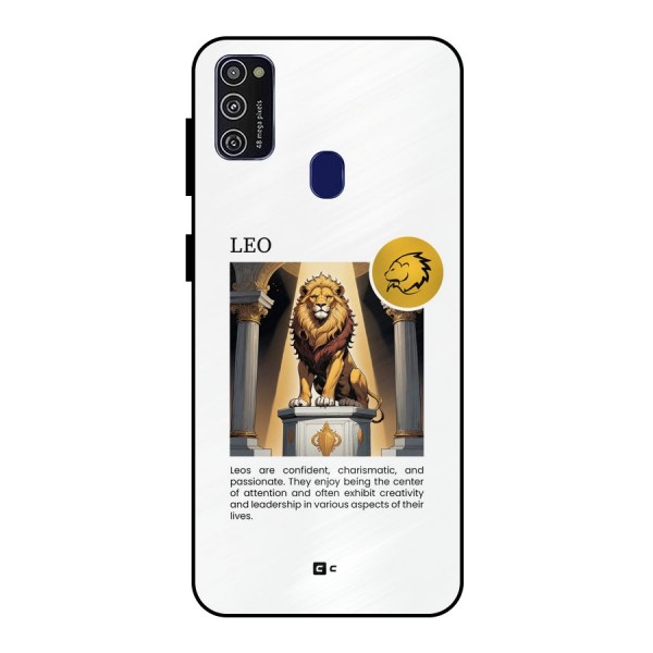 Leader Leo Metal Back Case for Galaxy M30s