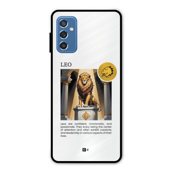 Leader Leo Metal Back Case for Galaxy M52 5G