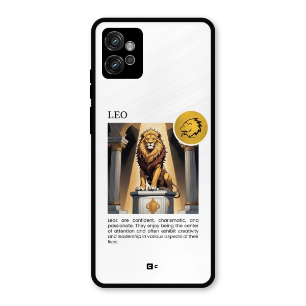 Leader Leo Metal Back Case for Moto G32