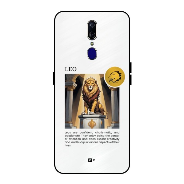 Leader Leo Metal Back Case for Oppo F11