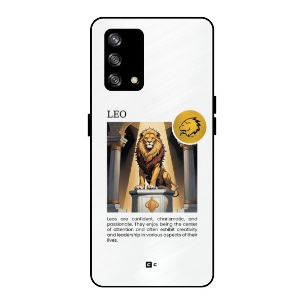 Leader Leo Metal Back Case for Oppo F19