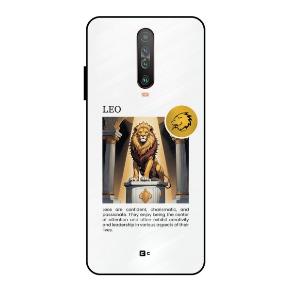 Leader Leo Metal Back Case for Poco X2