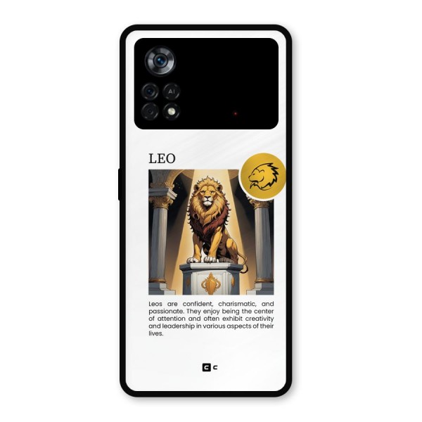 Leader Leo Metal Back Case for Poco X4 Pro 5G