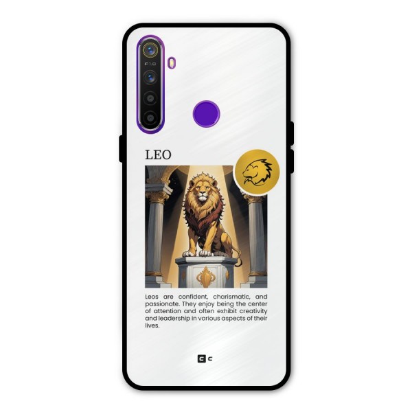 Leader Leo Metal Back Case for Realme 5i