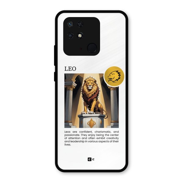 Leader Leo Metal Back Case for Redmi 10