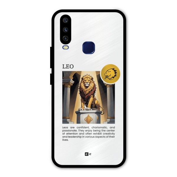 Leader Leo Metal Back Case for Vivo U10