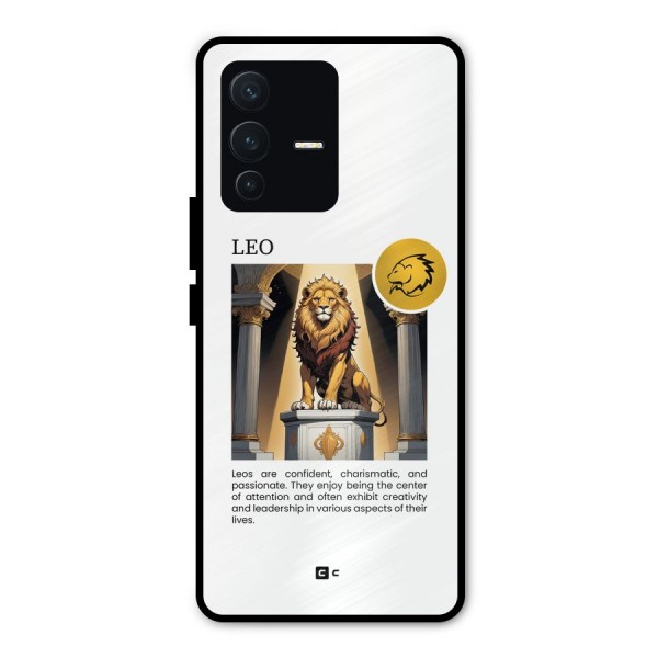 Leader Leo Metal Back Case for Vivo V23 Pro