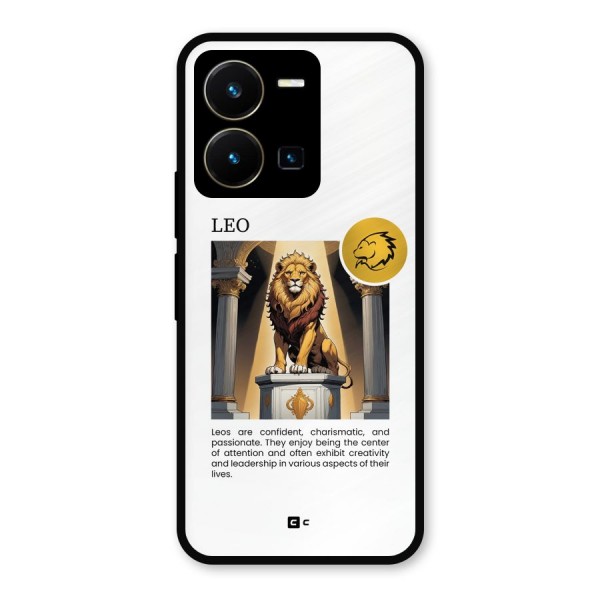 Leader Leo Metal Back Case for Vivo Y35