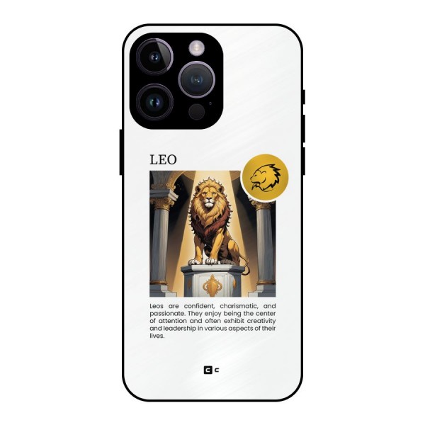 Leader Leo Metal Back Case for iPhone 14 Pro Max