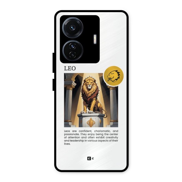 Leader Leo Metal Back Case for iQOO Z6