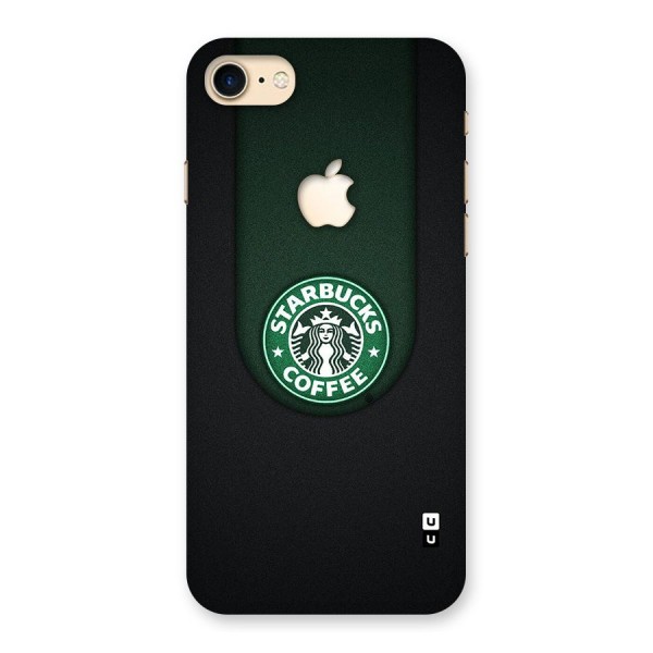 Leaf StarBucks Back Case for iPhone 7 Apple Cut