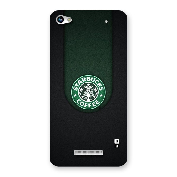 Leaf StarBucks Back Case for Canvas Hue 2 A316