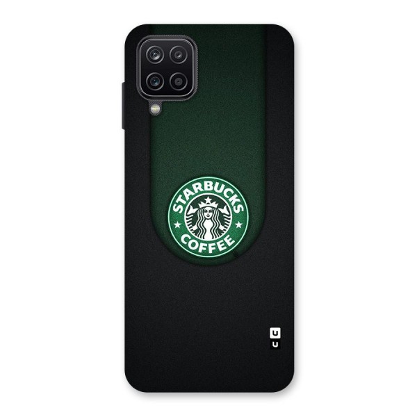 Leaf StarBucks Glass Back Case for Galaxy A12