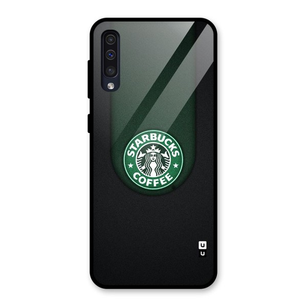 Leaf StarBucks Glass Back Case for Galaxy A50s