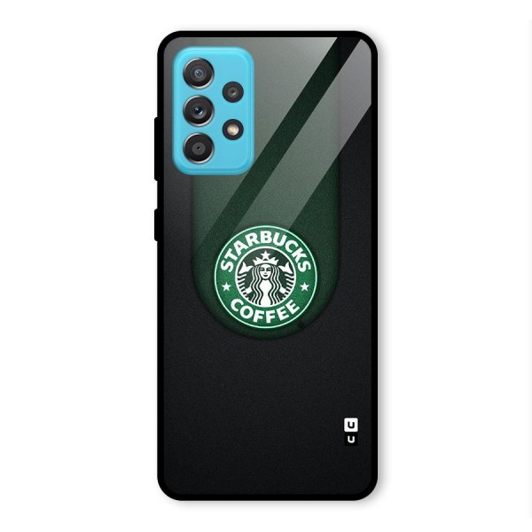 Leaf StarBucks Glass Back Case for Galaxy A52s 5G