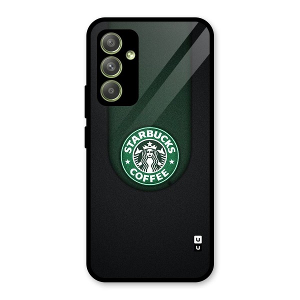 Leaf StarBucks Glass Back Case for Galaxy A54