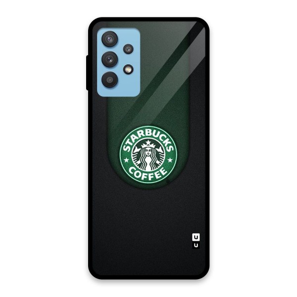 Leaf StarBucks Glass Back Case for Galaxy M32 5G