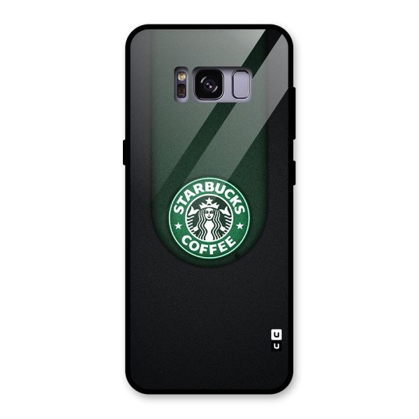 Leaf StarBucks Glass Back Case for Galaxy S8