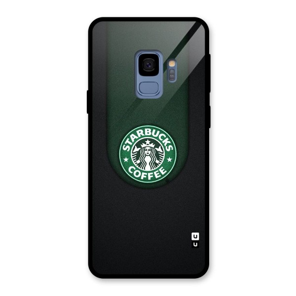 Leaf StarBucks Glass Back Case for Galaxy S9