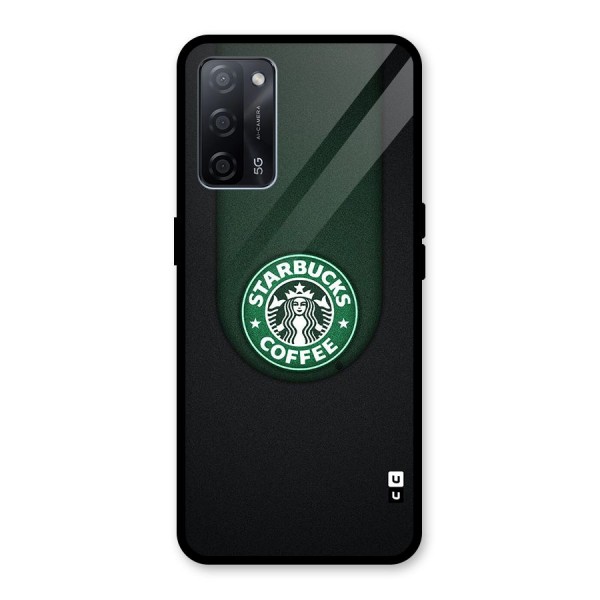 Leaf StarBucks Glass Back Case for Oppo A53s 5G