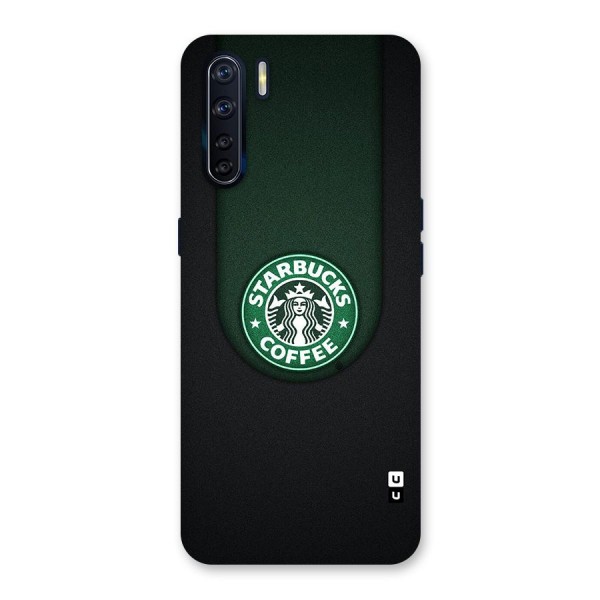 Leaf StarBucks Glass Back Case for Oppo F15