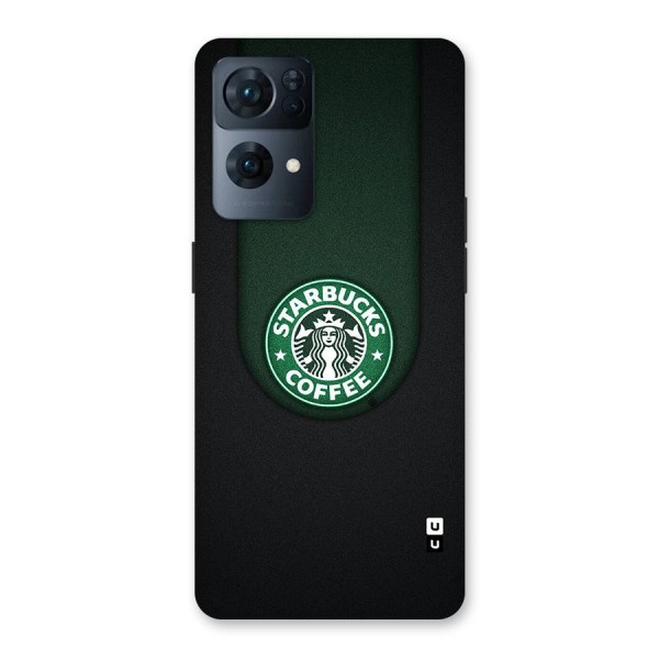 Leaf StarBucks Glass Back Case for Oppo Reno7 Pro 5G