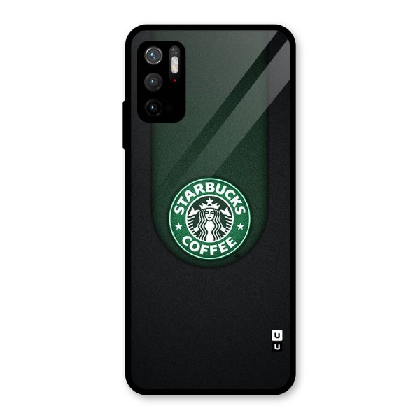 Leaf StarBucks Glass Back Case for Poco M3 Pro 5G