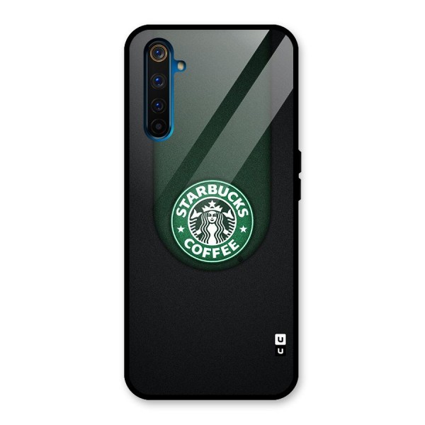 Leaf StarBucks Glass Back Case for Realme 6 Pro