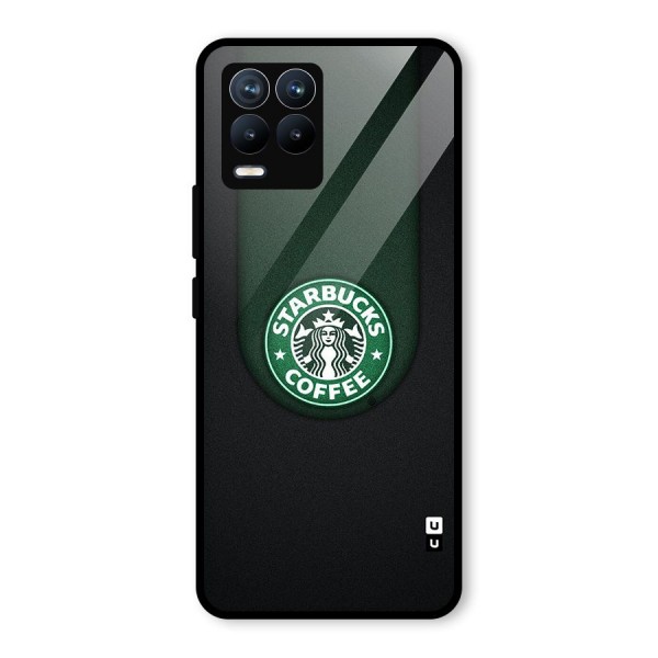 Leaf StarBucks Glass Back Case for Realme 8