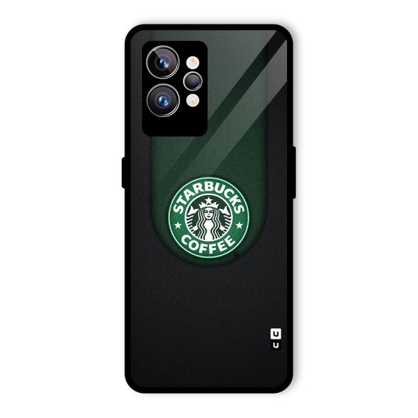 Leaf StarBucks Glass Back Case for Realme GT2 Pro