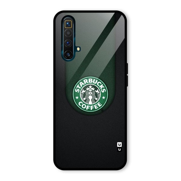 Leaf StarBucks Glass Back Case for Realme X3 SuperZoom