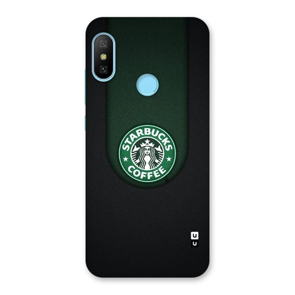 Leaf StarBucks Back Case for Redmi 6 Pro